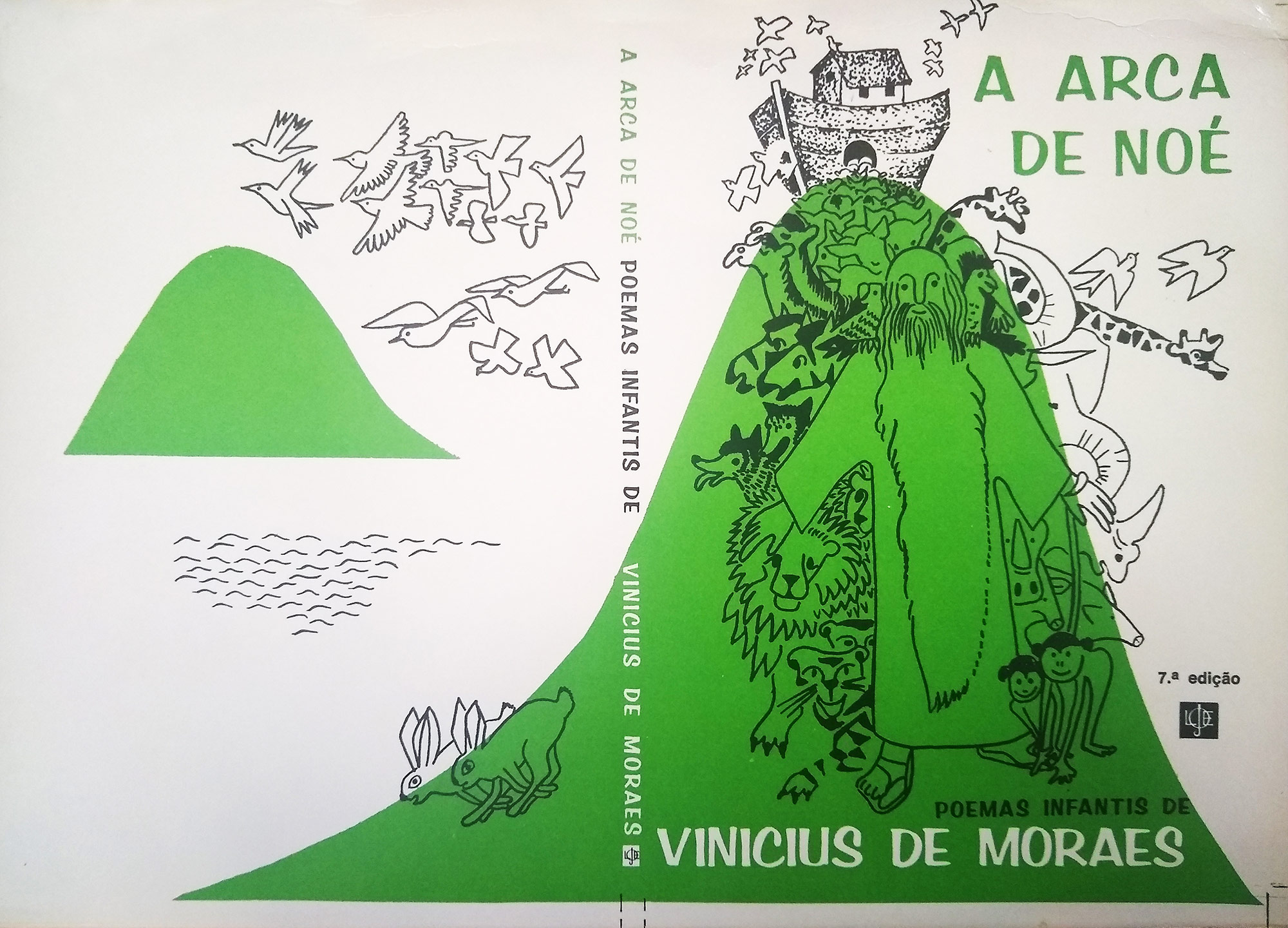 Capa da obra Arca de Noé, de Vinicius de Moraes.