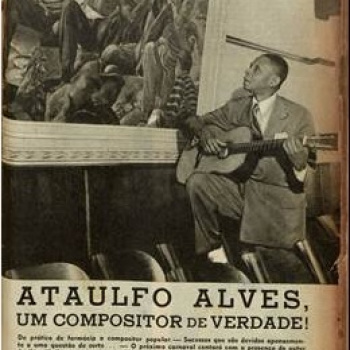 Ataulfo Alves, destaque na revista A Cigarra de 1952.