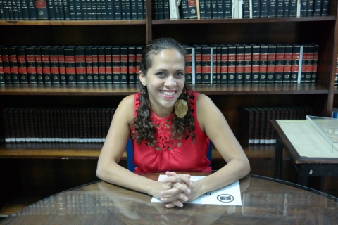 A pesquisadora Nívea Vieira