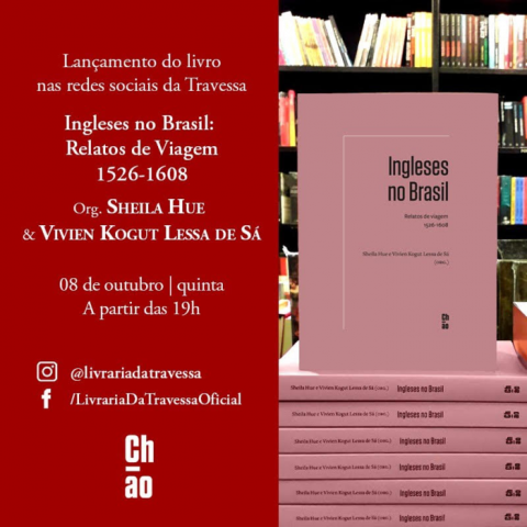 Livro  “Ingleses no Brasil: relatos de viagem, 1526-1608”