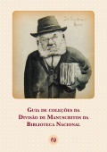 Capa da obra Guia de coleções da Divisão de Manuscritos da Biblioteca Nacional.