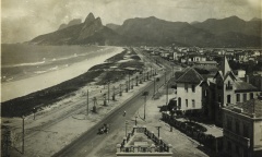 Av. Vieira Souto - Ipanema - Rio [Iconográfico] BN 