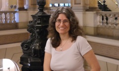 Ana Lúcia Merege na Biblioteca Nacional