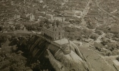Igreja da Penha C.a. 1960, Epaminindas e Raul Lima. Exposição Rio Cidade-Paisagem