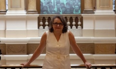 A pesquisadora Maria do Socorro, bolsista do Programa de Apoio à Pesquisa, Edição 2016.