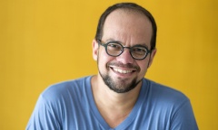 Marcelo Moutinho, vencedor do Prêmio Literário Biblioteca Nacional 2017 na categoria Conto.