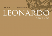 Cartaz da exposição A Alma do Mundo - Leonardo 500 anos.