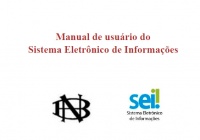Capa do Manual do Manual de usuário do Sistema Eletrônico de Informações.