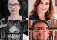Conversa com o autor: Tânia Ribeiro Roxo, Cristina Lebre, Alê Motta e Guilherme Preger.
